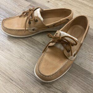 Sperry Koifish Stripe Boat Shoe Size 8